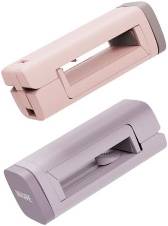 MiiKARE Airplane Phone Holder, 2-Pack and 4-Pack, Purple & pink