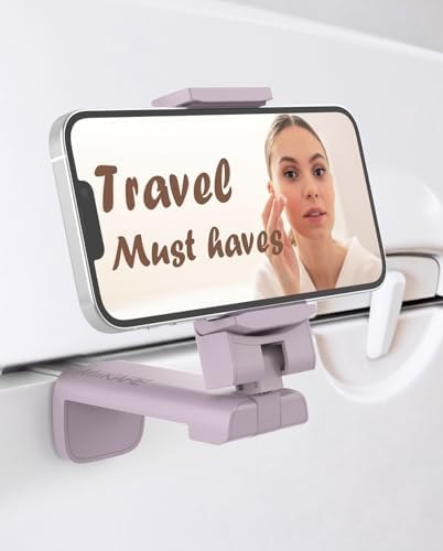 MiiKARE Airplane Phone Holder Mount, Purple