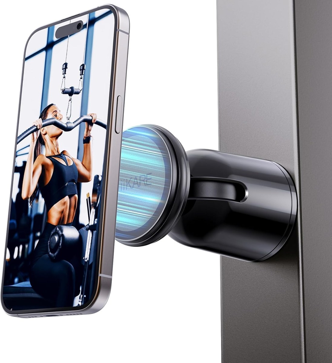 MiiKARE Magnetic Gym Phone Holder for MagSafe
